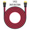 3M/9.8ft/118in XT60 Solar Panel Extension Cable 12AWG Solar Extension Cable Kit With Female Male Connectors For RV Spower statio