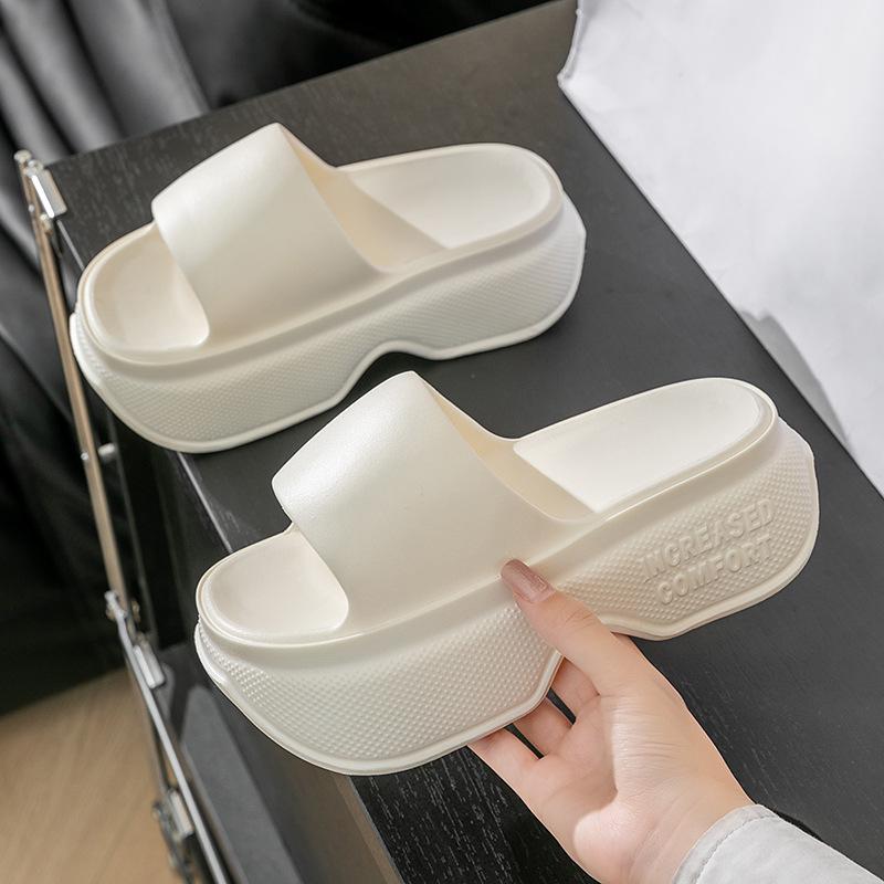 Women's 2024 Summer Thick-Soled Outdoor Fashion Slippers – Sponge Cake Comfort