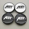 4pcs ABT Logo Car Wheel Center Hubcaps Rims Cover Badge For 59a A3 A4 Q3 Q5 Golf Tiguan Passat Polo Octavia Superb Kodiaq Leona59