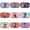 Cute Demon Slayer Pen Pouch Large Capacity Oxford Fabric Versatile Pencil Bag