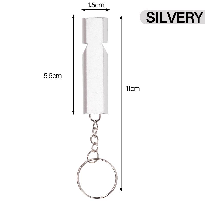 Birds Training Whistle Aluminum Alloy Survival Whistle Portable Emergency Keychain Whistle Pet Bird Parrot Training Tools