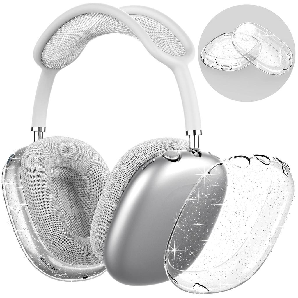 Transparent Protective Silicone Case for Apple AirPods Max Over-Ear Headphones