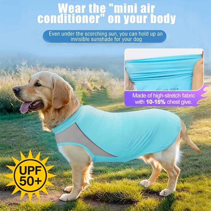 Dog Vest for Summer, Lightweight Sleeveless Shirt for Medium To Large Dogs