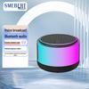 SMEBERT M2 Portable Bluetooth Speaker with Colorful Lights CN Plug (adapter Included)