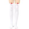 Santa Claus Striped Socks Doll High Socks Over The Knee Socks Women'S Christmas Doll Stockings Party Long Socks