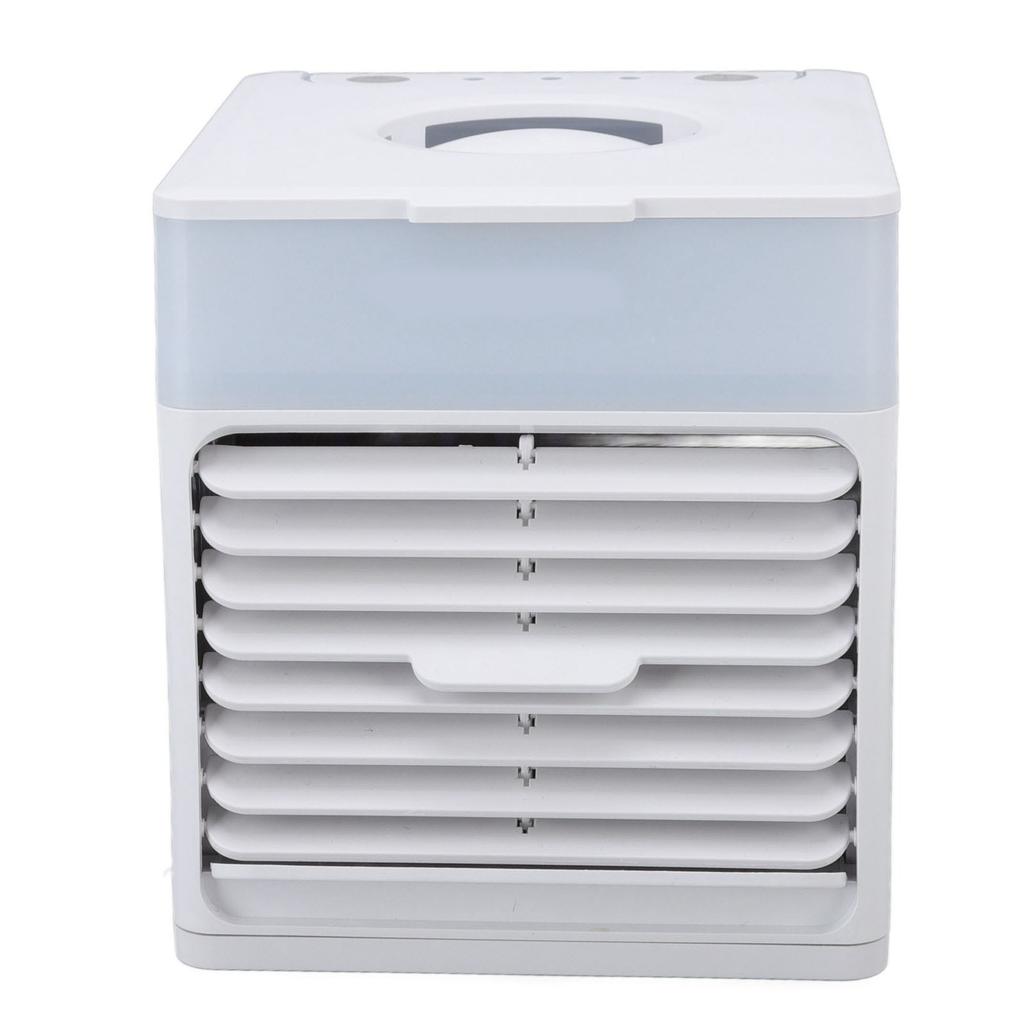 Mini Air Conditioner 500ML 3 Speeds Quiet Cooling Humidifying Purification Night Light Portable Air Conditioner
