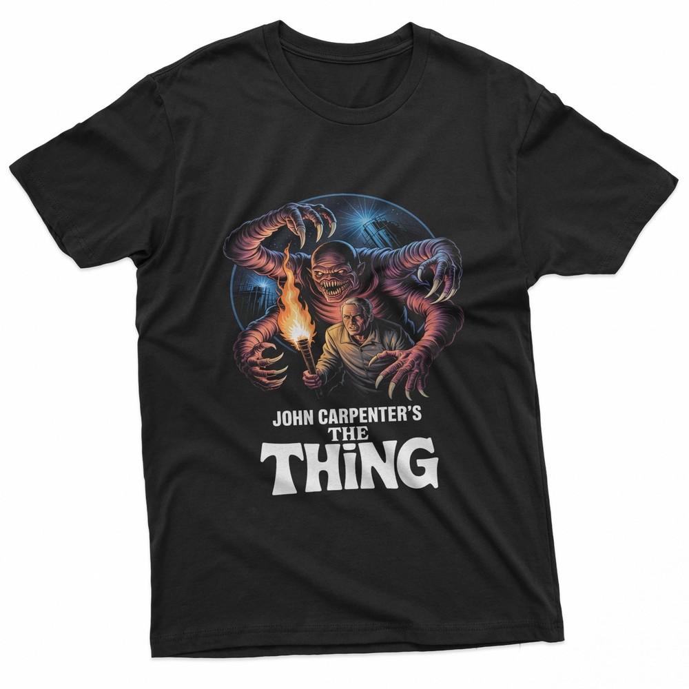 John Carpenters the Thing Retro Horror TShirt Unisex T-Shirt XXXL