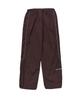 PHYPS MOTORCYCLE Basic Logo Nylon Track Pants Burgundy