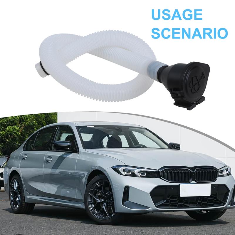 Car Windshield Filler Pipe ABS Windshield Pipe Washer Reservoir Pipe Affordable Replacement Part Easy To Tall