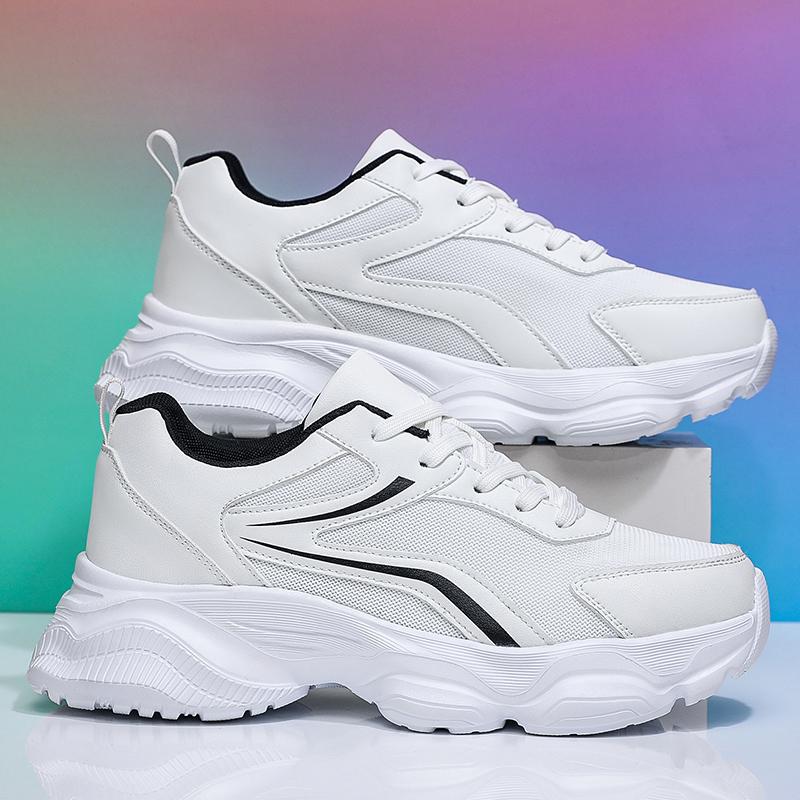 Великий Розмір 50 Платформа Кросівки для Ходьби Чоловічі Висока Якість Вуличні Спортивні Баскетбольні Кросівки для Чоловіків Чорні Повсякденні Кросівки для Бігу Чоловічі