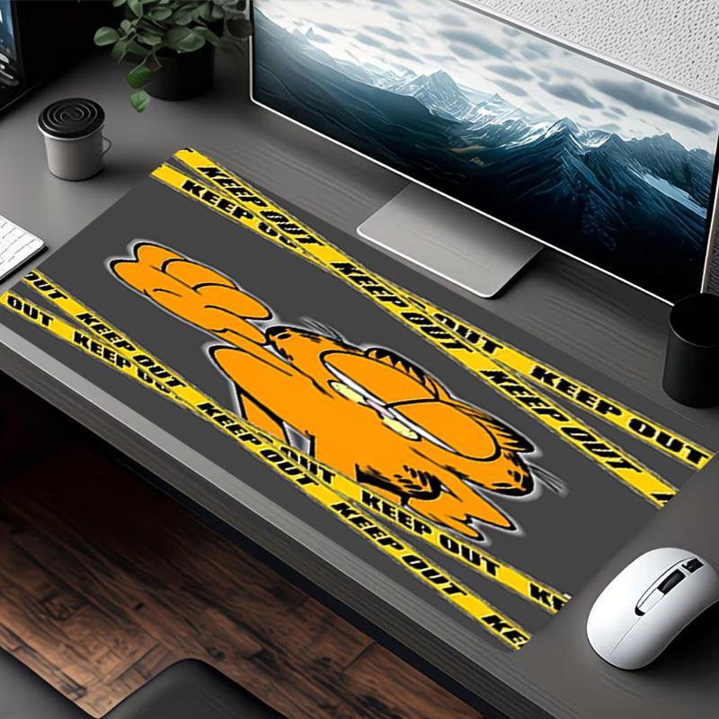 Garfield Print Mouse Pad, for Keyboard Pad Laptop PC Mat for Office Home Use, Desk Decor, Perfect Birthday Gift for Gamers