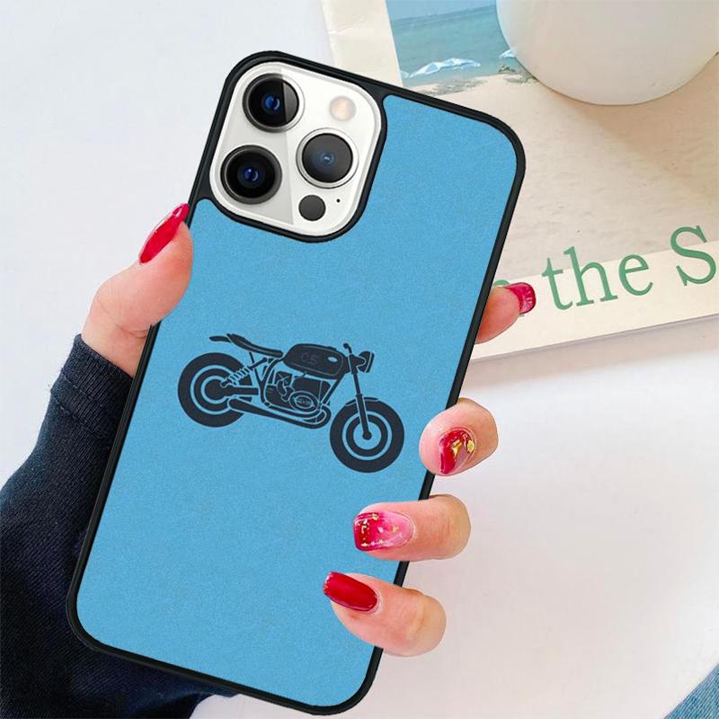 Moto Bike Motocross Phone Case For iPhone 17 Air 16 pro max 15 14 plus 12 13 Soft Bumper Shell Cover coque
