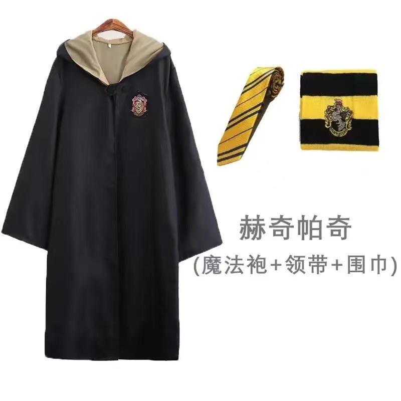 Harry Potter Cosplay Kostüm Magier Robe Kleidung Zubehör Erwachsene Kinder Schuluniform Halloween Umhang
