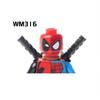 Nowe klocki budowlane Wolverine Deadpool Mini figurki akcji
