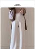 2025 New Style Maternity Drawstring Wide-Leg Pants for Spring & Autumn - Petite Casual Wear