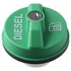 10591D Verriegelbarer Kraftstoffgasdeckel, 9MGC791 MGC791 31778D Grüner Kraftstofftankdeckel Auto Gutachter Teile Deckel Ersatz für Chevy, Silverado, Dodge Ram 3500, G