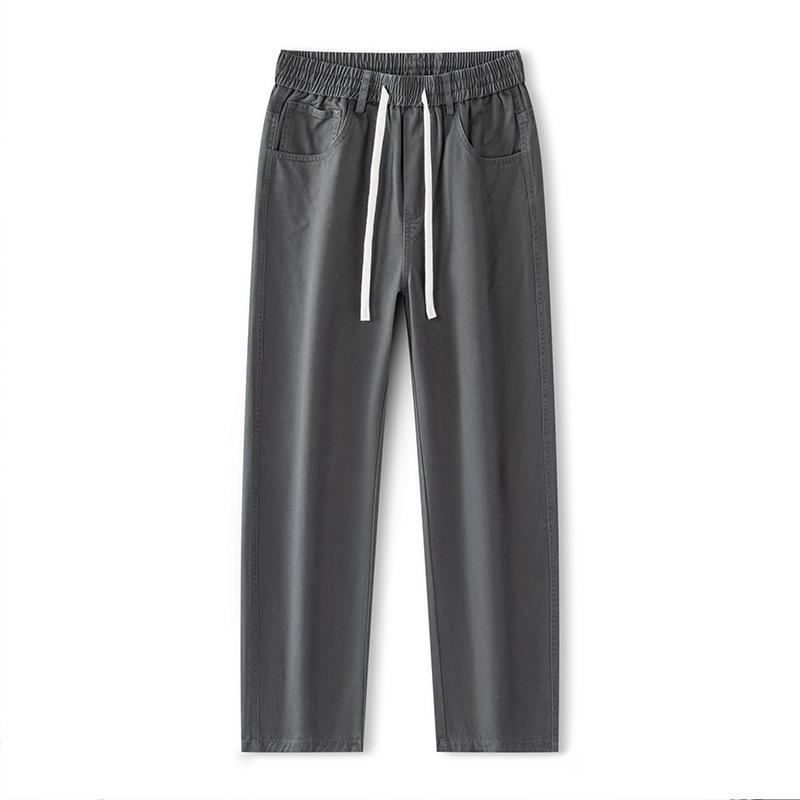 Spring and Autumn New Pants Men's American Loose Straight Casual Pants Wide Leg Sports Pants Men's