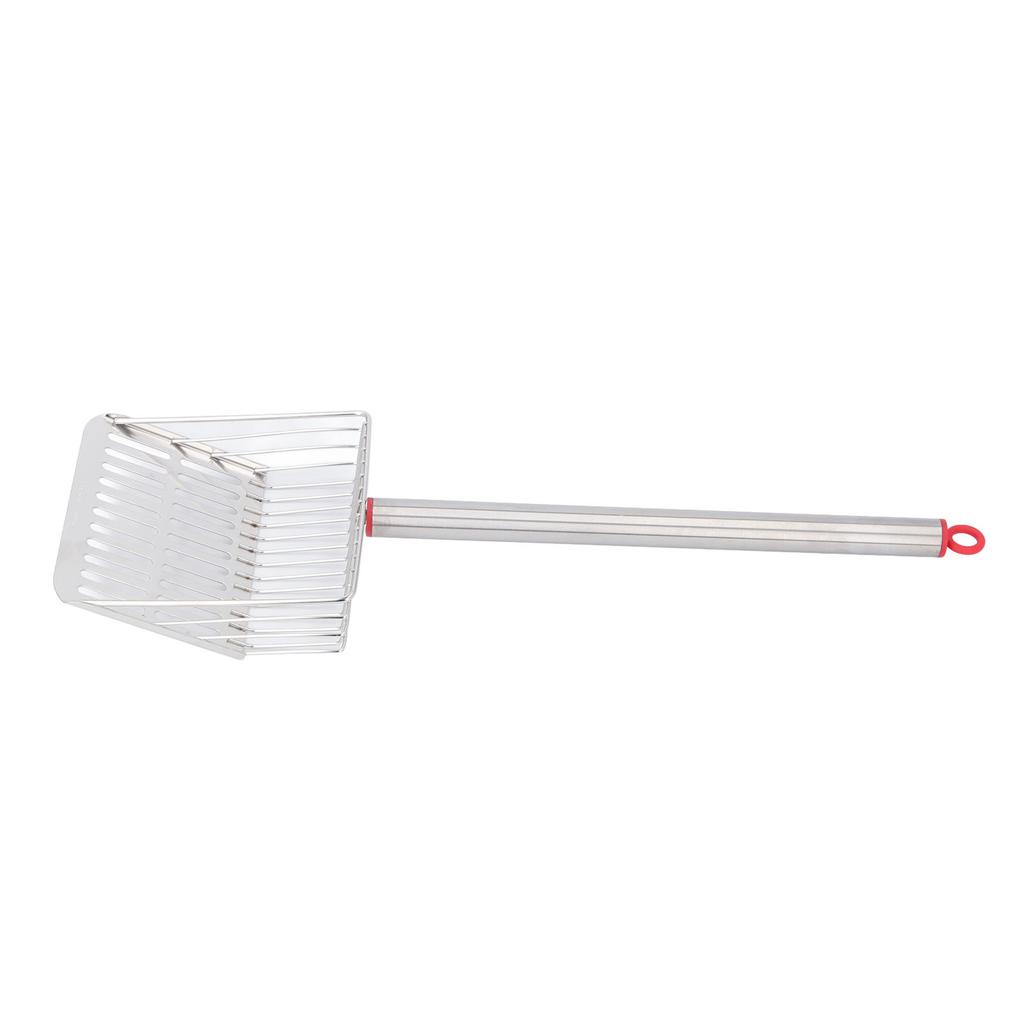 Cat Litter Scoop Long Handle Metal Removable Anti Splashing Fast Filtration Cat Litter Shovel