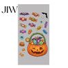 Party Supplies for Halloween Cartoon Window Cling Stickers, Ghost Pumpkin Candy Glass Decals, Self-Adhesive Removable Decorative Posters