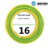Jinda BVR Flame Retardant Single Core Multi-Strand Copper Wire 10/16/25mm² - Home & Industrial Use.