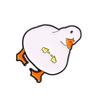 Elegant Duck Shaped Lapel Pin Handmade Animal Brooch Stylish Corsage Badge Fashion Accessory for Parties and Dinners