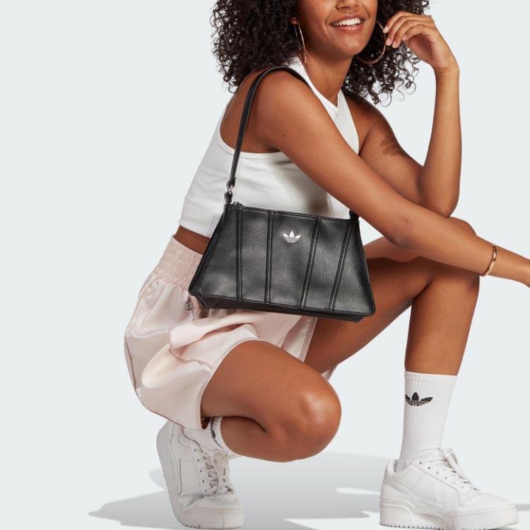 Adidas Logo Print High Waisted Shorts Women Bottoms Pink IC8509