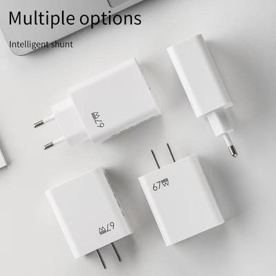 67W Single USB PD Charging Head European, British, and American Regulations