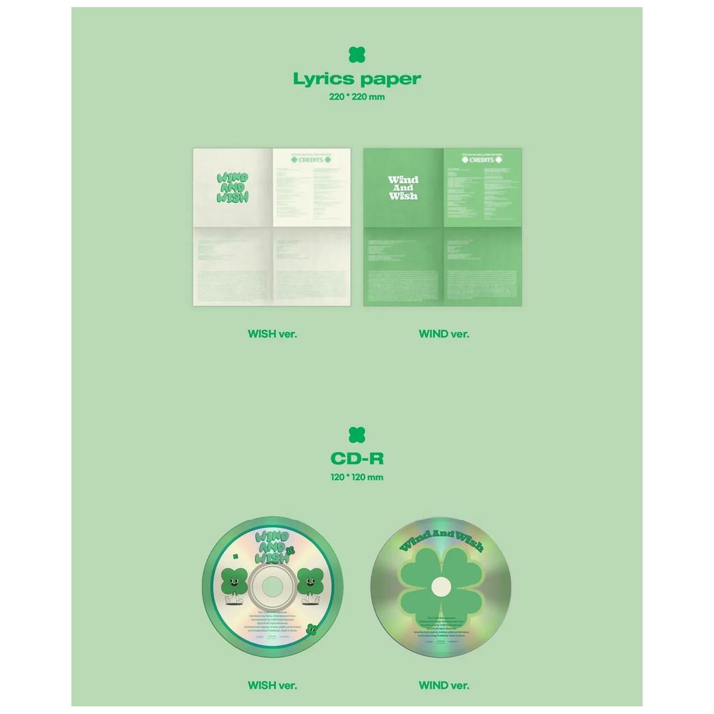BTOB - 12th Mini Album: WIND AND WISH [1 of 2 Versions Shipped at Random]
