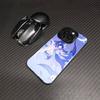 Genshin Impact Columbina Für iPhone 15 14 13 Plus 17 16 12 11 Pro Max Matt Farbige Silberne Luxus Handyhülle