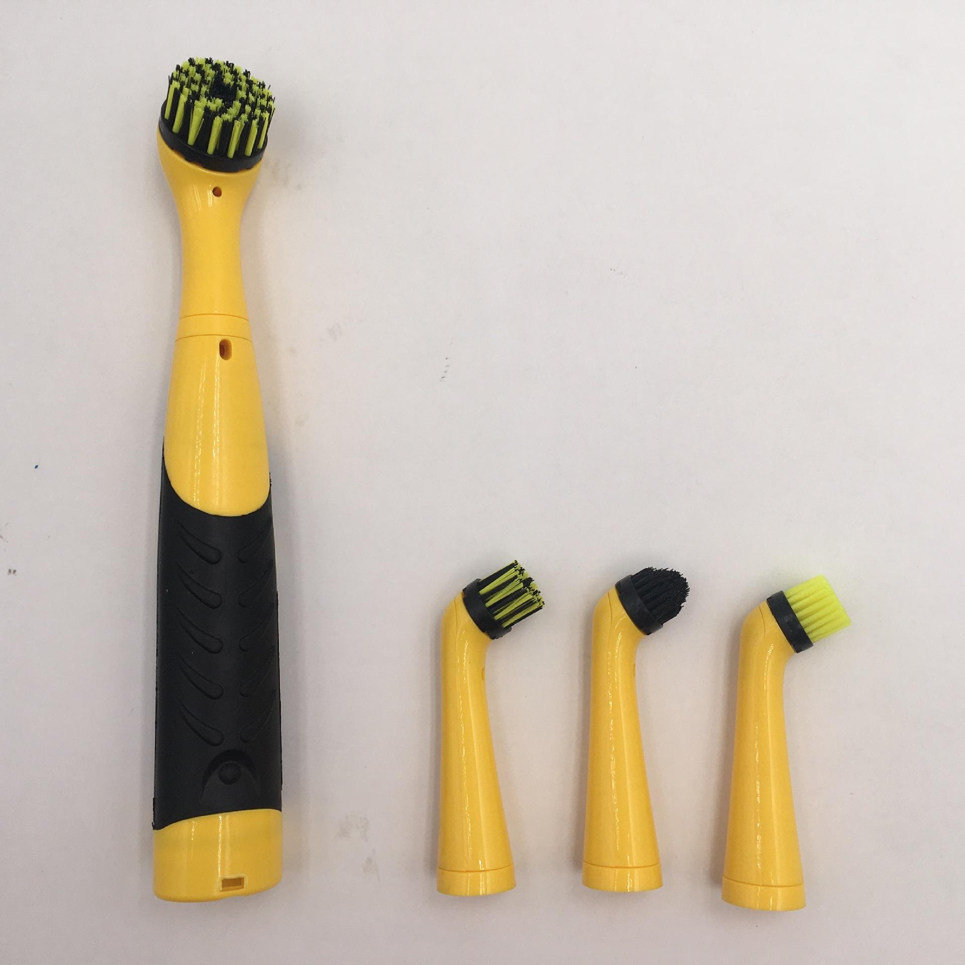 Electric Cleaning Brush Multi-head Cross-border Multi-functional Kitchen Bathroom Hot Sale Sink Toilet Portable