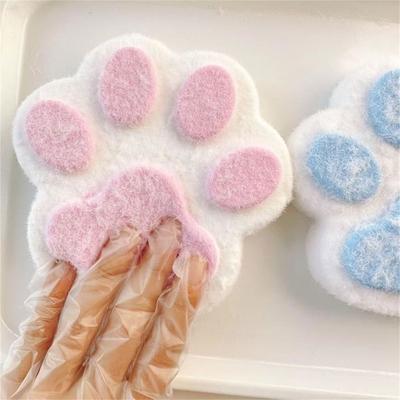 New 1PC Squeeze Toy Squeeze Cat Paw Toys Cute Soft Abreact Relief Relax Toys Sticky Decompressing Pinching Cat Paw