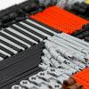 886pcs Axle Chain Links for Lego Axles (2L, 3L, 4L, 5L, 6L, 7L, 8L, 9L, 10L, 11L) - Compatible with LEGO EV3 DIY Building Blocks