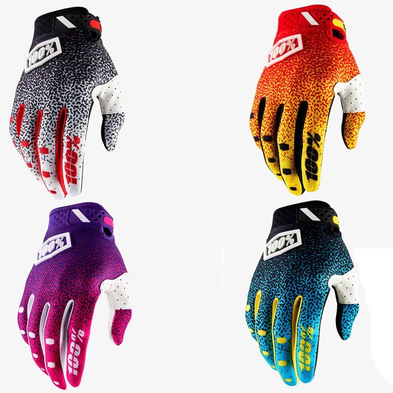 Leichte Atmungsaktive Vollfinger BMX Mountainbike Fahrradhandschuhe Herren Damen