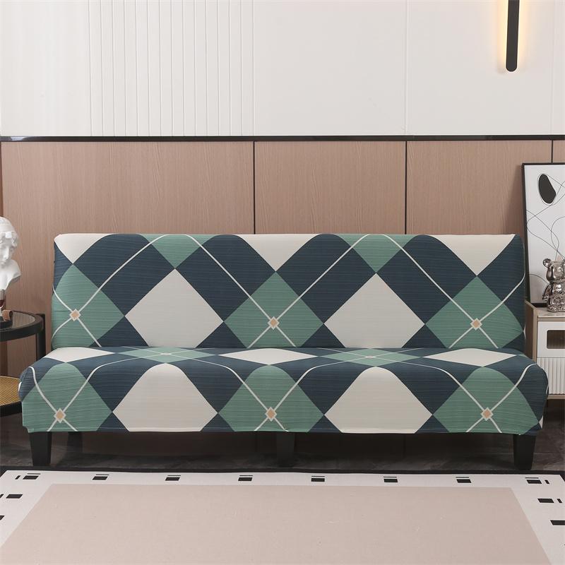Yeni Futon Kanepe Koruyucu Katlanır Kanepe Yatak Örtüsü Oturma Odası İçin Kolsuz Kanepe Kılıfları Elastik Spandeks Malzeme Yumuşak Slipcoverlar