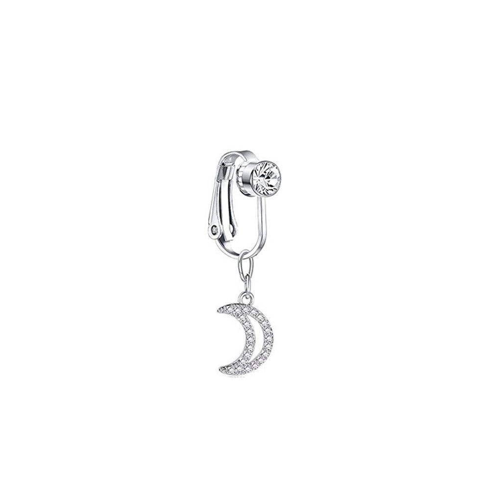 Clip Inele pentru buric Faux Piercing Bijuterii pentru corp Clip pentru buric Inele false pentru buric Inele pentru buric
