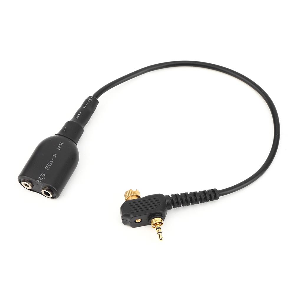 Two Way Radio Audio Cable Adapter Fit for Motorola MTH800 MTH850 MTP850 MTS850 To UV-5R K Head