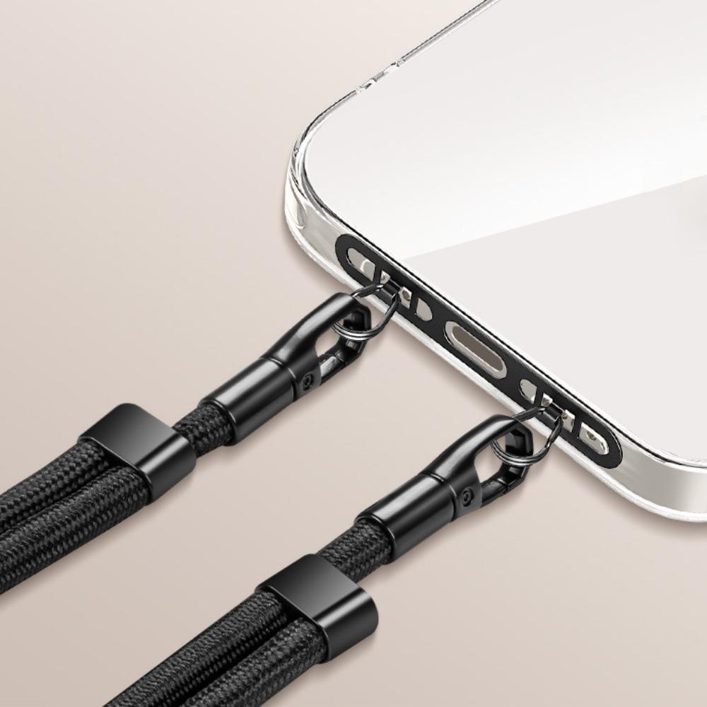 Adjustment Mobile Phone Lanyard Double Buckle Phone Neck Straps  Lanyard Patch