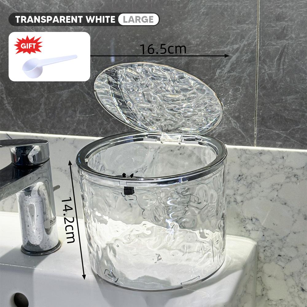 Wäschepulverbehälter mit Deckel Wäschekapsel-Organizer Waschkapselhalter Wäscheraum Desktop Aufbewahrungsbox