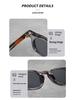 2025 Retro Oval Small Frame Sunglasses - High-End, UV Protective, Unisex Style