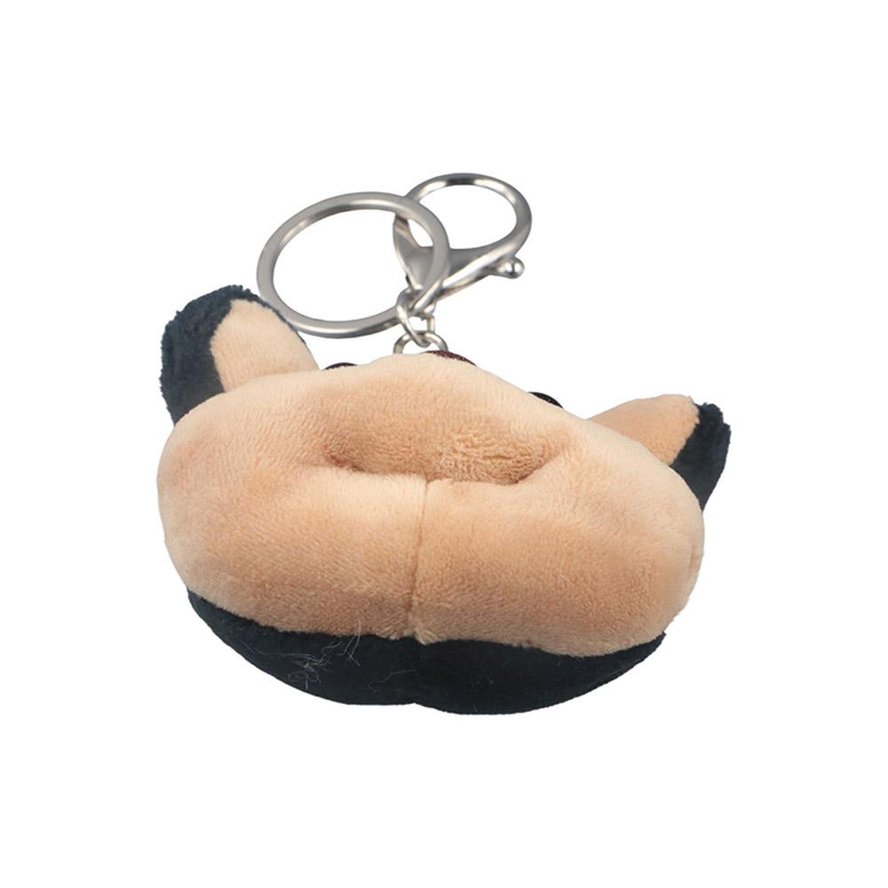 Bee Dog Plush Bee Dog Keyring Cartoon Bee Dog Plush Keychain Bee Dog Plush Doll Keychain  Girl Boy