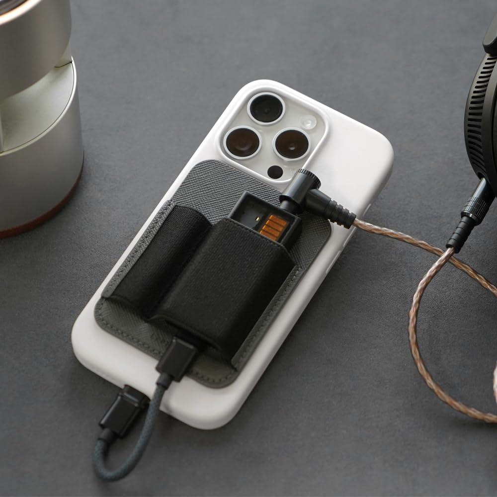 DAC Pocket for USB Navy [LEPIC POCKET] MagSafe-compatible DAC,