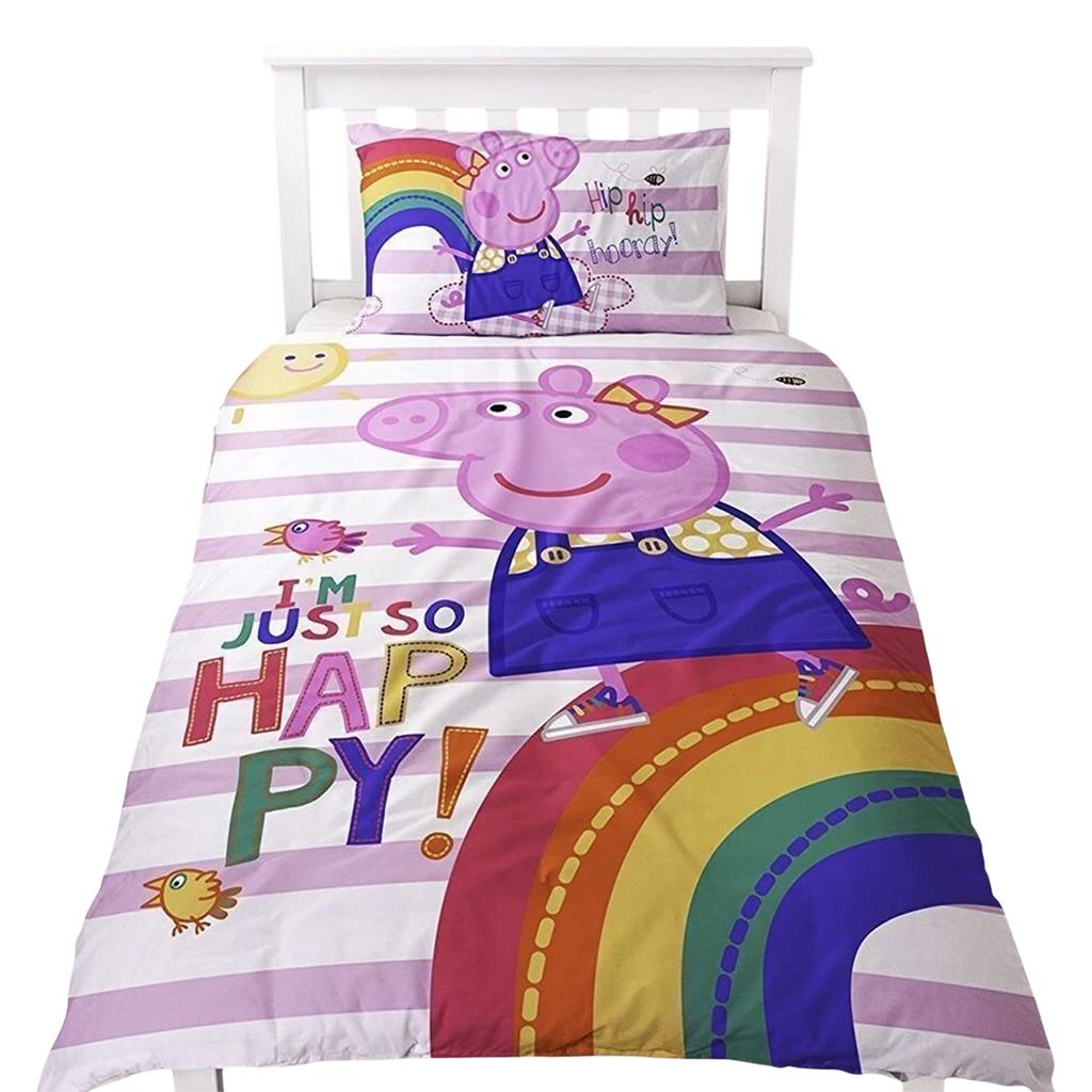 Peppa Pig I'm Just So Happy Reversible Duvet Set