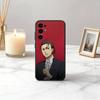 Att-ack on ti-tan Cool E-Eren Y-Yeager Phone Case Black Silicone Soft For Samsung S25,S24,S21,S22,S23,S30,Ultra,S20,Plus,Fe,Lite