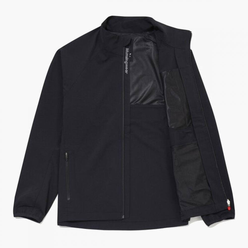 MunSingwear Men S Windbreaker Jacket Black Mr311mjp92