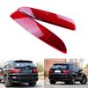 ANGRONG 2x Red Lens Cover Rear Bumper Reflector Left & Right No Bulb For BMW X5 E70 M