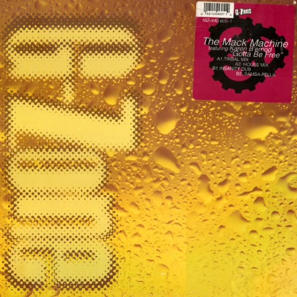 

12inch Record AL MACK KAREN BERNOD Gotta Be Free 1624406051 GZone Gee Str 1994 US Dance Electronica Used