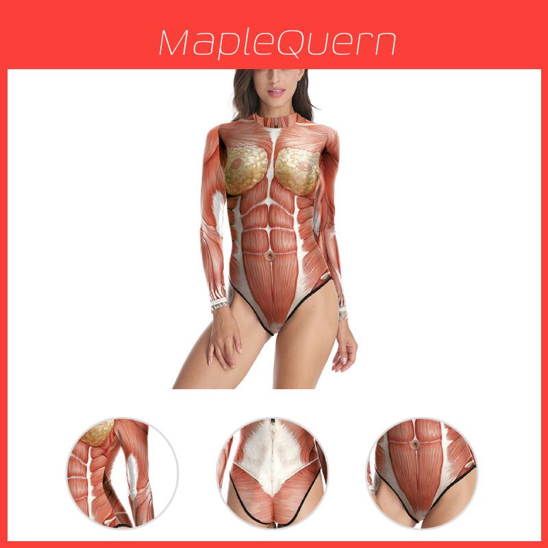 Maiô Triangular com Estampa de Tecido Corporal Para Mulheres Alta Elasticidade Moderno Roupa de Piscina