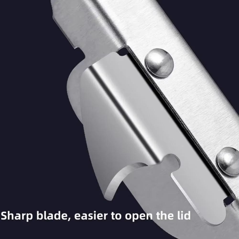 2In1 Bottle Can Opener Steel Can Lid Opener Beer Can Openers  for Bar Kitchen Accessories