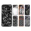 Black Lace Print For iPhone 17 Pro 17 Pro Max Rear Skin Wrap Decal Protective Sticker
