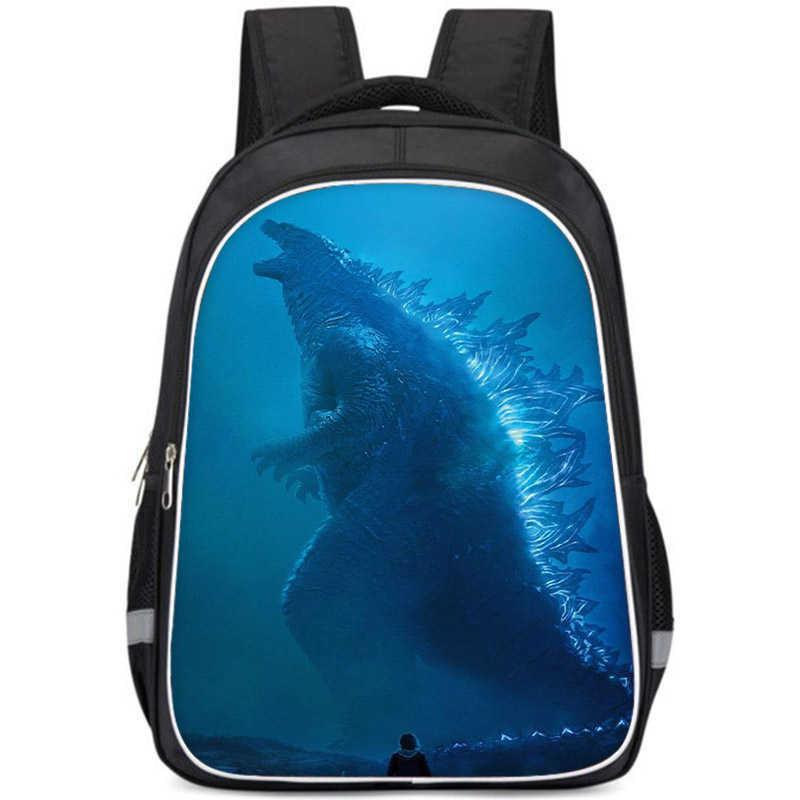 Large Capacity Lightweight 3d Godzilla Backpack For Kids Perfect For School